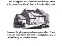 Chapel Barn, Bohemia c1800